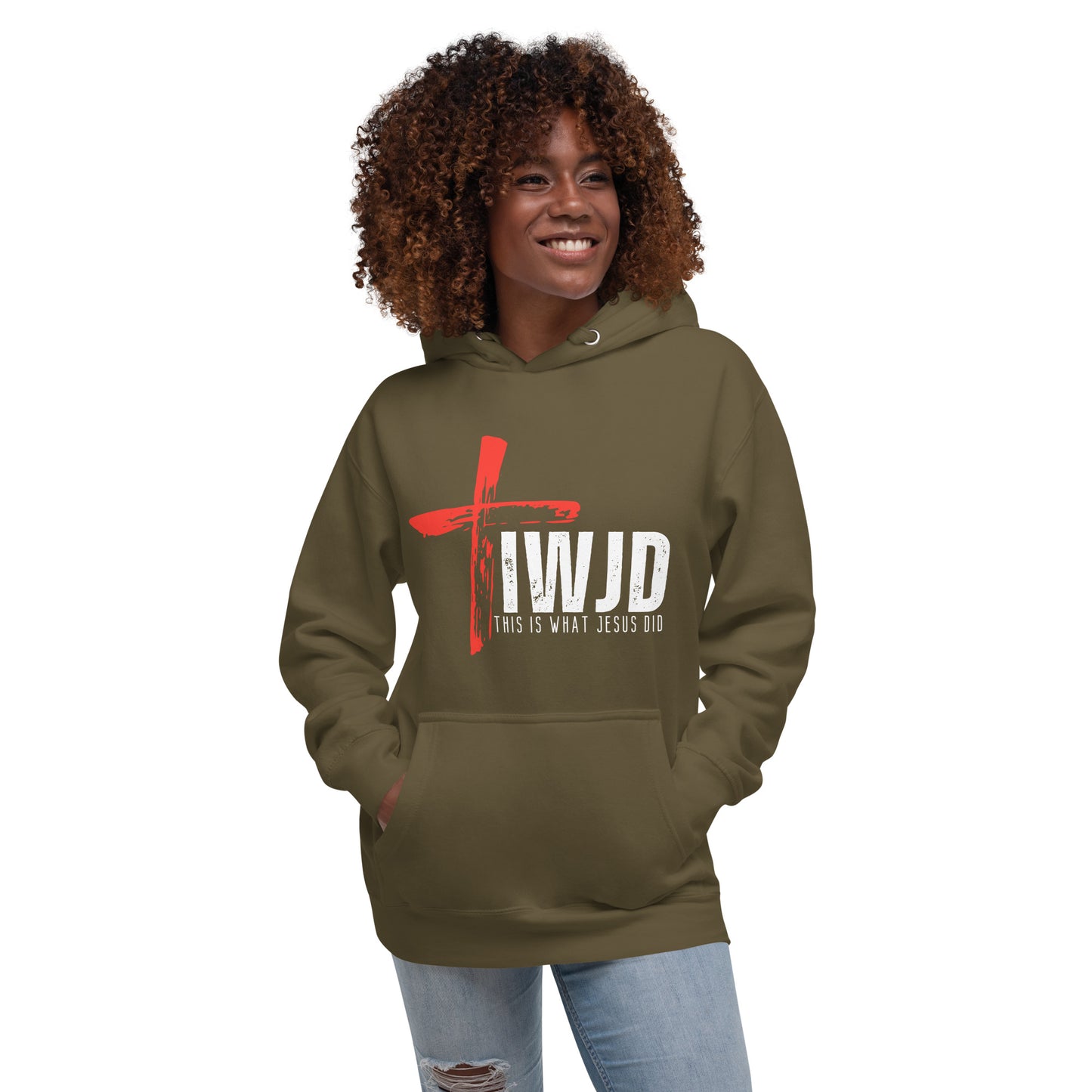 "This is What Jesus Did" Unisex Hoodie