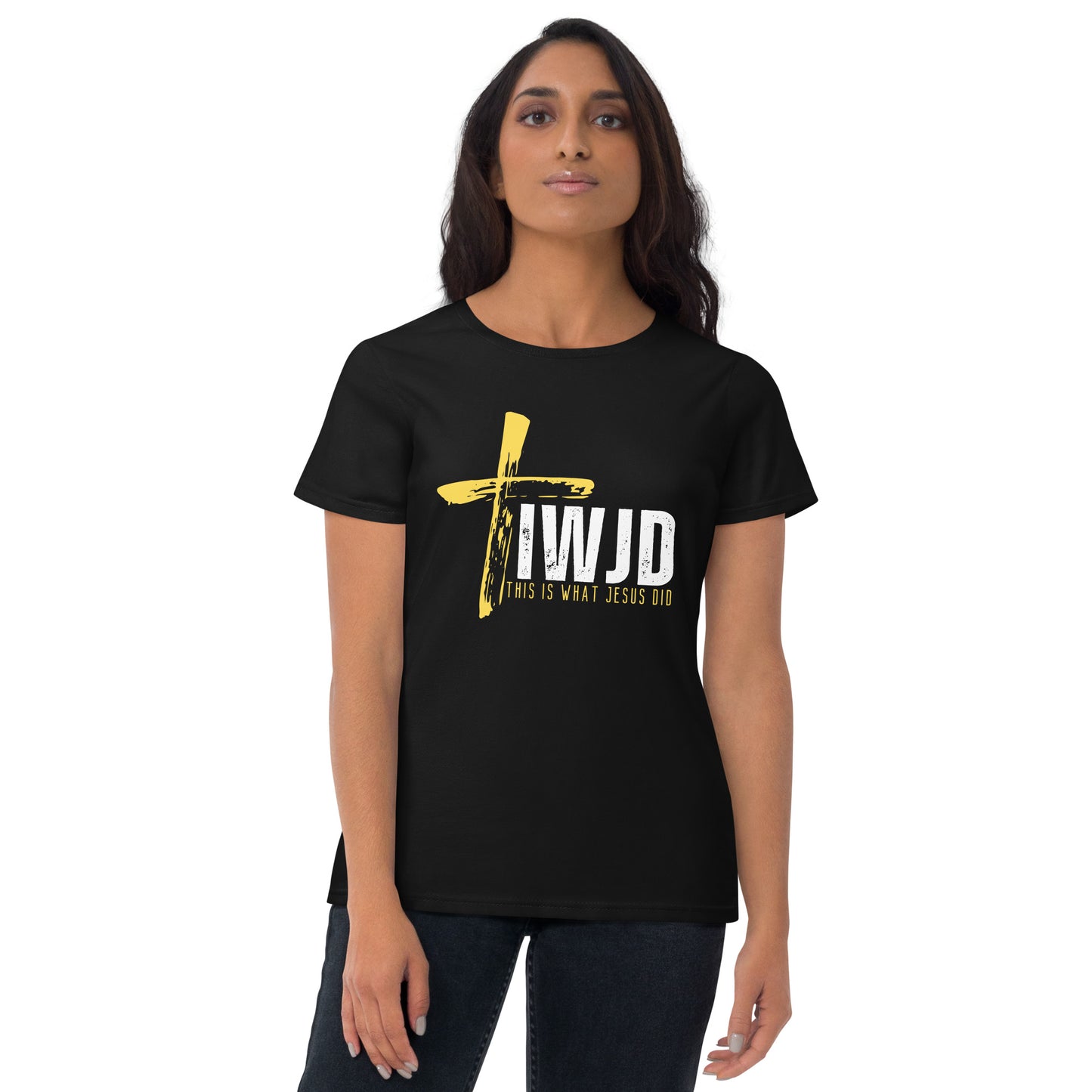 "This Is What Jesus Did" Women's short sleeve t-shirt