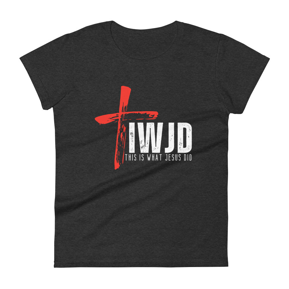 "This Is What Jesus Did" Women's short sleeve t-shirt