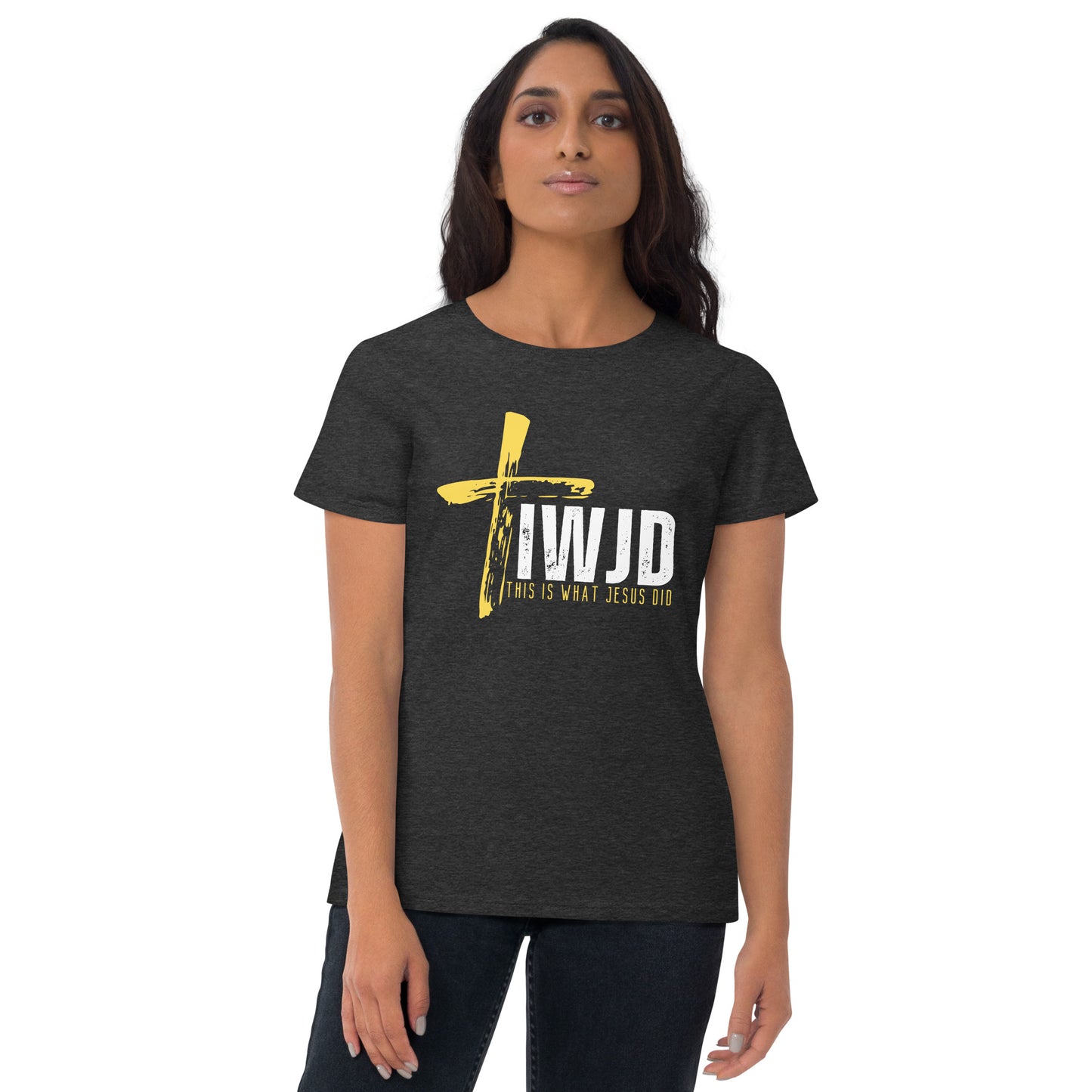 "This Is What Jesus Did" Women's short sleeve t-shirt