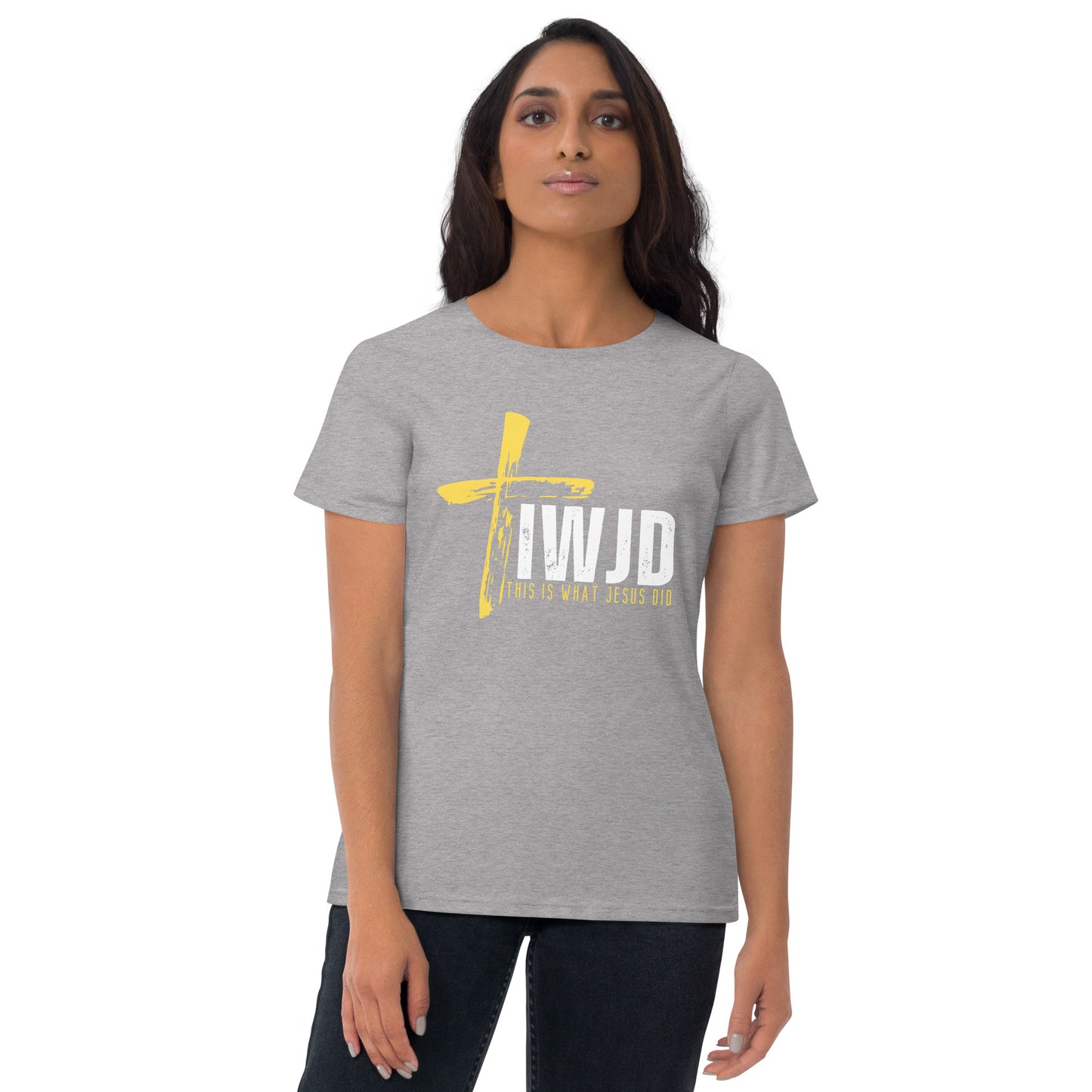 "This Is What Jesus Did" Women's short sleeve t-shirt