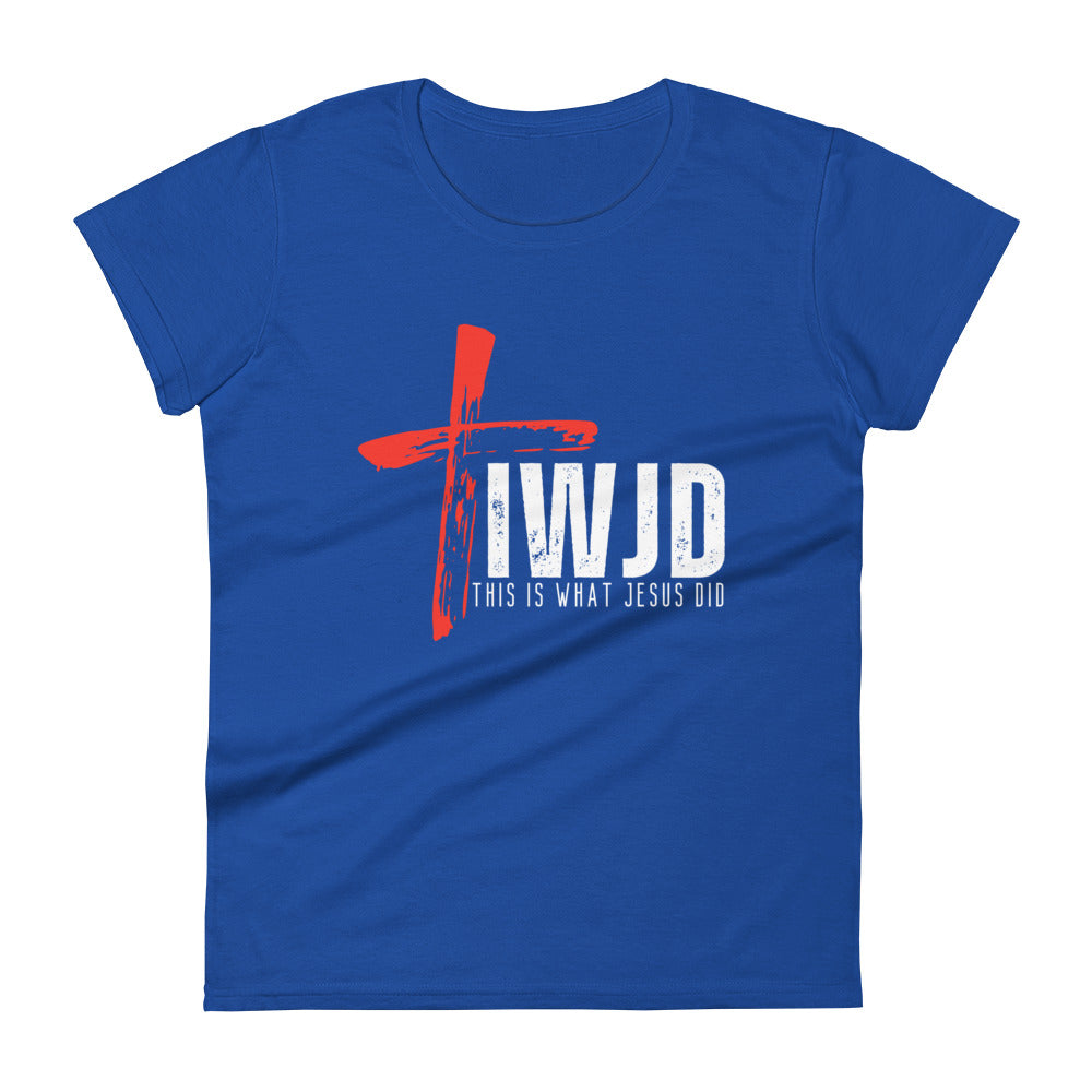 "This Is What Jesus Did" Women's short sleeve t-shirt