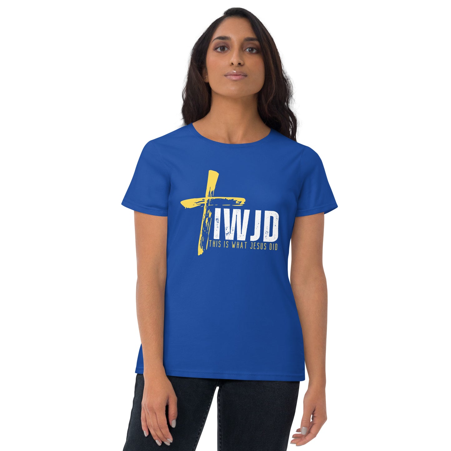 "This Is What Jesus Did" Women's short sleeve t-shirt