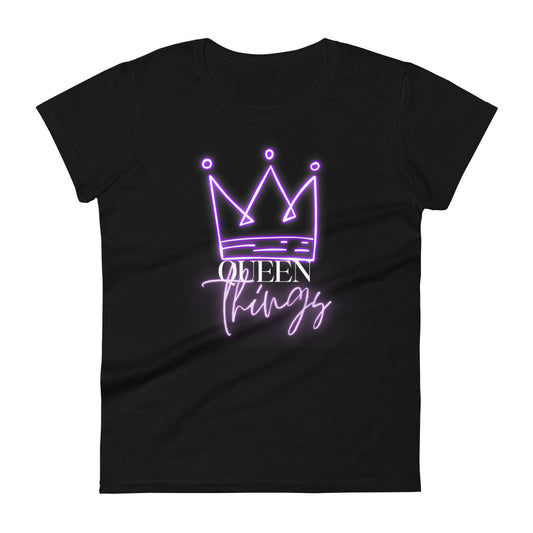 "Queen Things" Women's short sleeve t-shirt