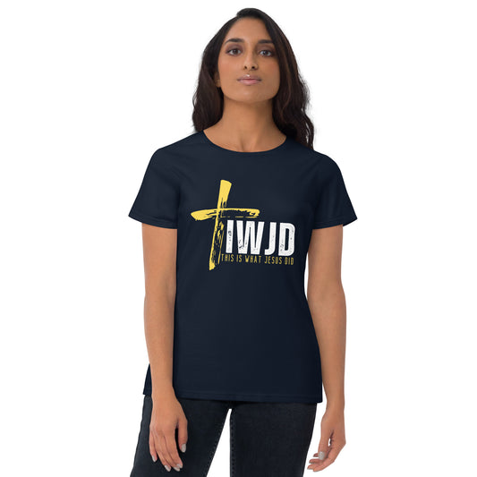 "This Is What Jesus Did" Women's short sleeve t-shirt